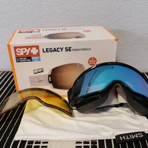 SPY Legacy SE Snow Goggles with Brown Lens